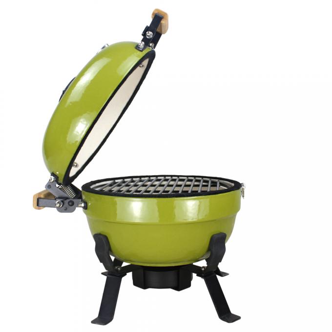 Indoor Mini Green Egg Hibachi Grill , Kamado Smoking Ovens And Barbecues