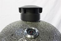 Black 54.6cm 21.5 Inch Ceramic Charcoal BBQ Cast Iron Grate
