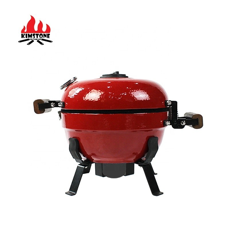ceramic bbq grill 12 inch mini portable ceramic charcoal BBQ grills for