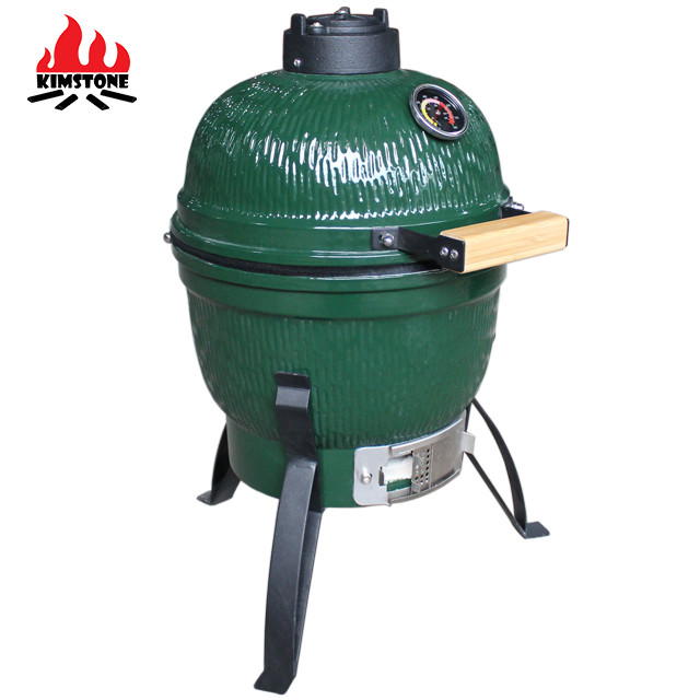 13 inch BBQ green egg style ceramic grills kamado smoker keramische BBQ