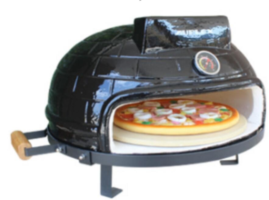 outdoor cooking appliance red ceramic pizza oven kamado