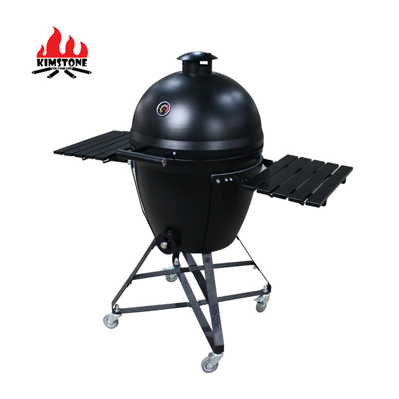 Kimstone Kamado Style 22" portable charcoal stainless steel bbq grill