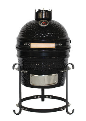 15 Inch 38.1cm Ceramic Kamado Grill , SGS Portable Kamado Grill