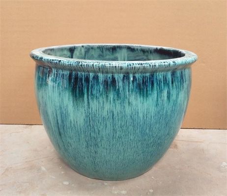 Round Ceramic Plant Pots Outdoor